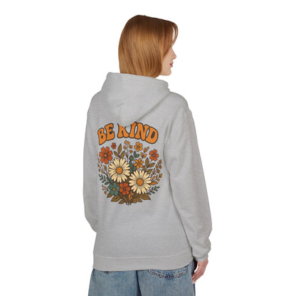 Be Kind Floral Hoodie - Faith Inspired Comfort Wear, Unisex Christian Apparel, Kindness Message Gift