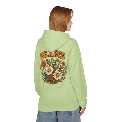 Be Kind Floral Hoodie - Faith Inspired Comfort Wear, Unisex Christian Apparel, Kindness Message Gift