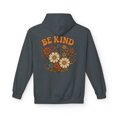 Be Kind Floral Hoodie - Faith Inspired Comfort Wear, Unisex Christian Apparel, Kindness Message Gift