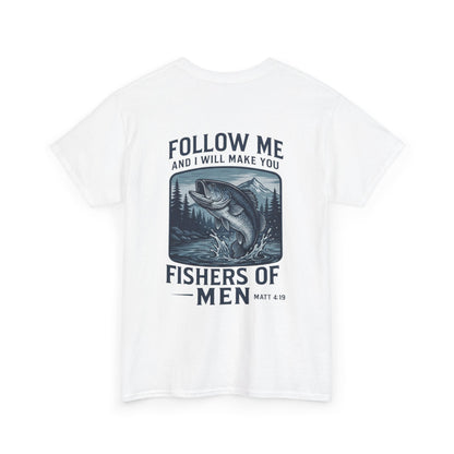 Stylish Unisex Fishing Tee with Inspirational Design, Perfect Gift for Fishermen, Outdoor Enthusiasts, and Nature Lovers