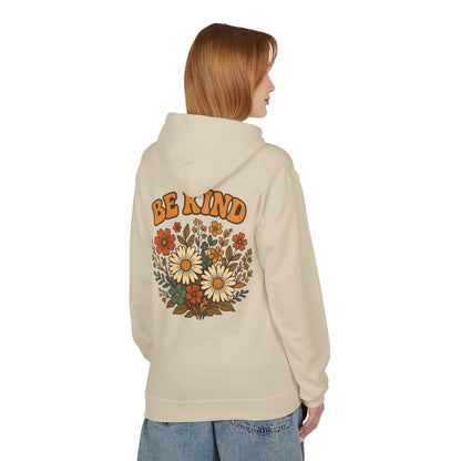 Be Kind Floral Hoodie - Faith Inspired Comfort Wear, Unisex Christian Apparel, Kindness Message Gift