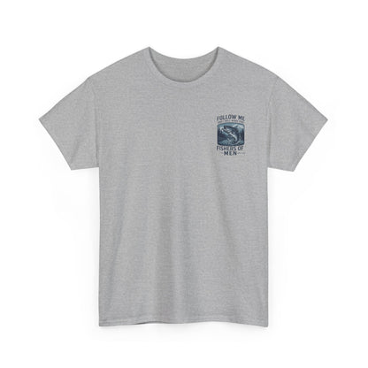 Stylish Unisex Fishing Tee with Inspirational Design, Perfect Gift for Fishermen, Outdoor Enthusiasts, and Nature Lovers