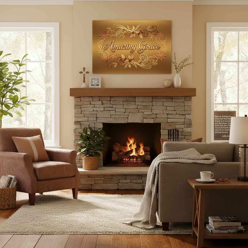 Amazing Grace Wall Art - Living Room