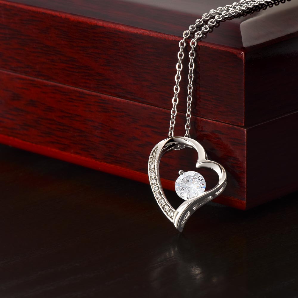 Beloved Daughter Heart Necklace | Faith-Inspired Gift | Sterling Silver or Gold