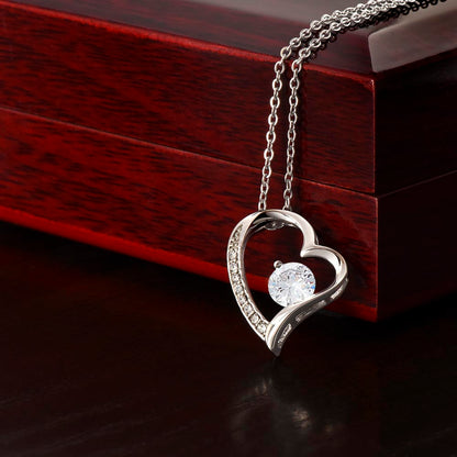 Beloved Daughter Heart Necklace | Faith-Inspired Gift | Sterling Silver or Gold