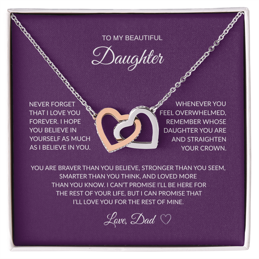 To My Beautiful Daughter | Never Forget that I Love You | Straighten Your Crown | LOVE DAD