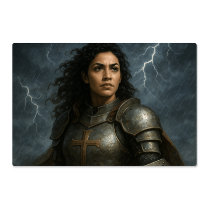 Full Armor of God Metal Wall Art - High Gloss Print | Faith-Inspired Home Decor