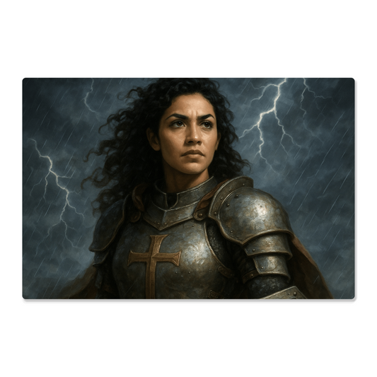 Full Armor of God Metal Wall Art - High Gloss Print | Faith-Inspired Home Decor
