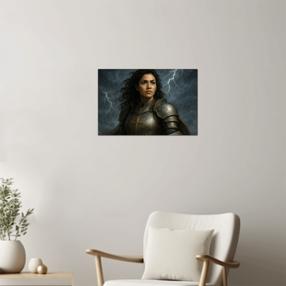 Full Armor of God Metal Wall Art - High Gloss Print | Faith-Inspired Home Decor
