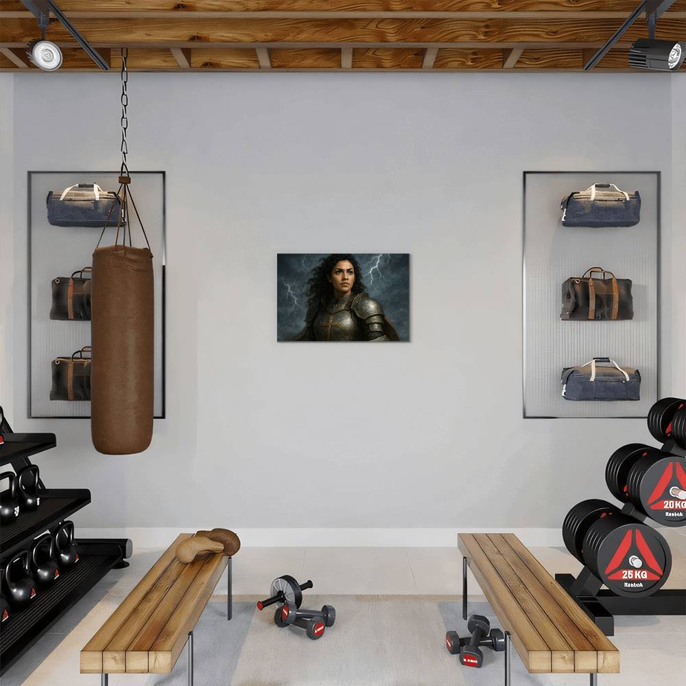 Full Armor of God Metal Wall Art - High Gloss Print | Faith-Inspired Home Decor