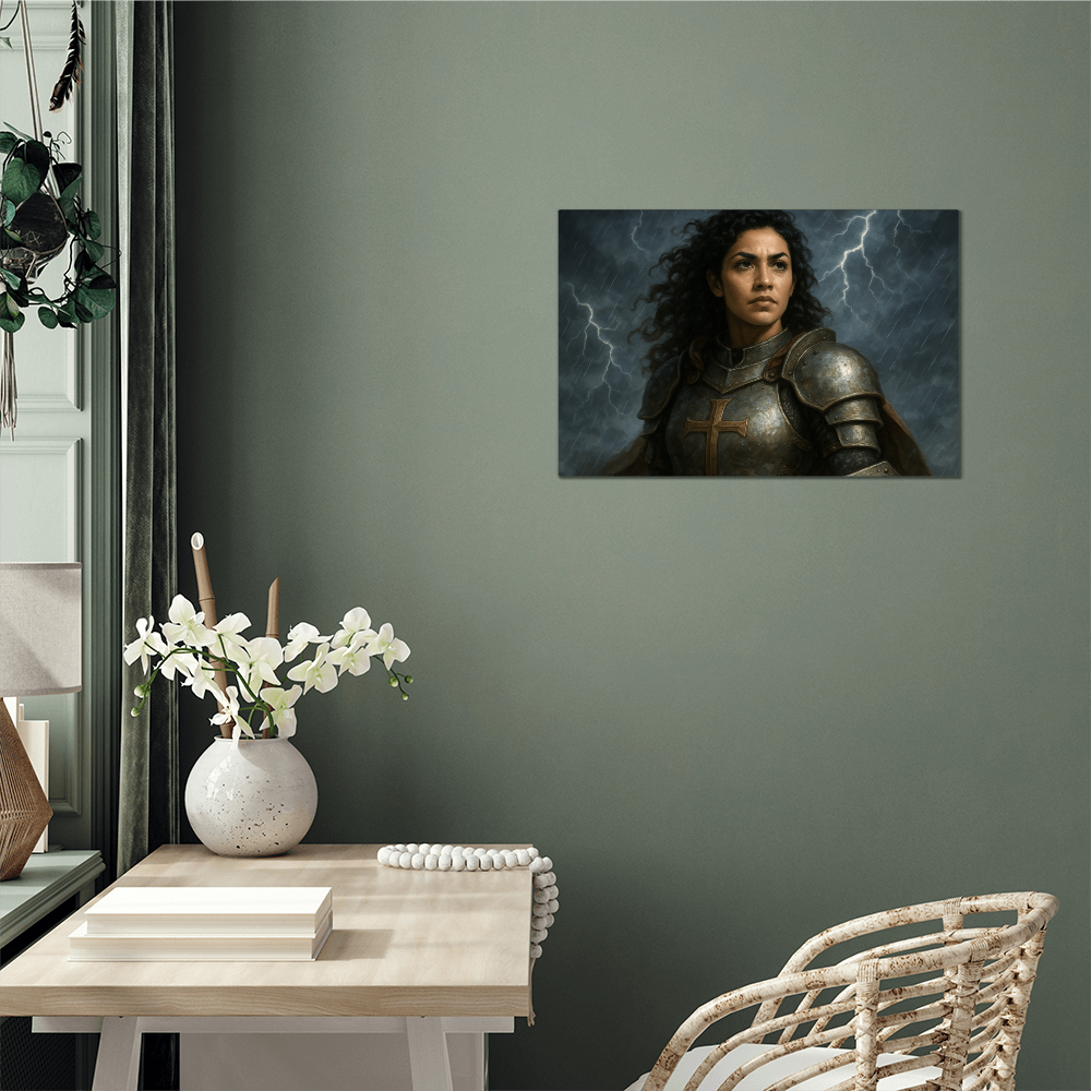 Full Armor of God Metal Wall Art - High Gloss Print | Faith-Inspired Home Decor