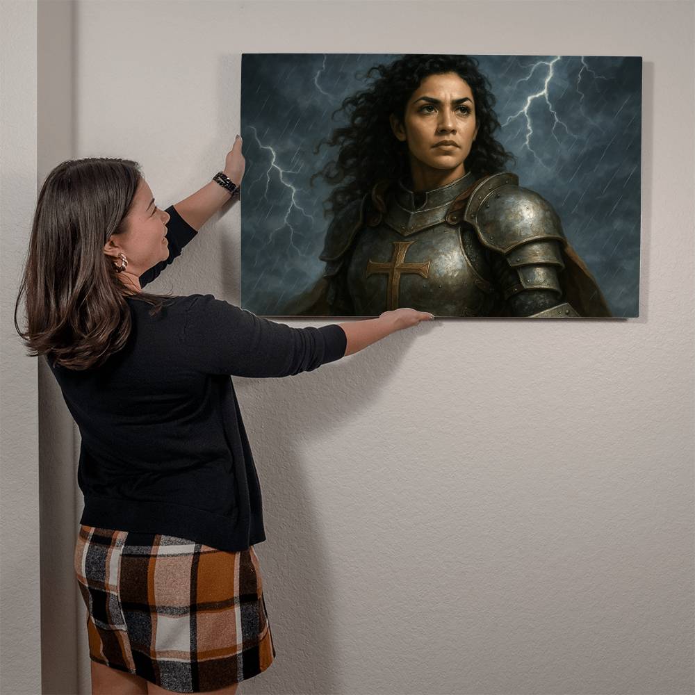 Full Armor of God Metal Wall Art - High Gloss Print | Faith-Inspired Home Decor