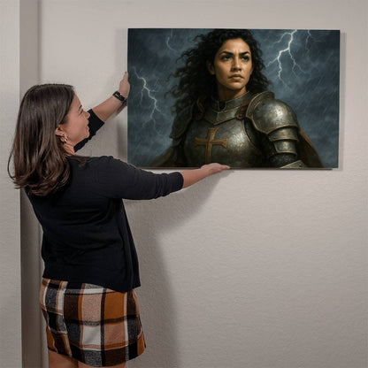 Full Armor of God Metal Wall Art - High Gloss Print | Faith-Inspired Home Decor