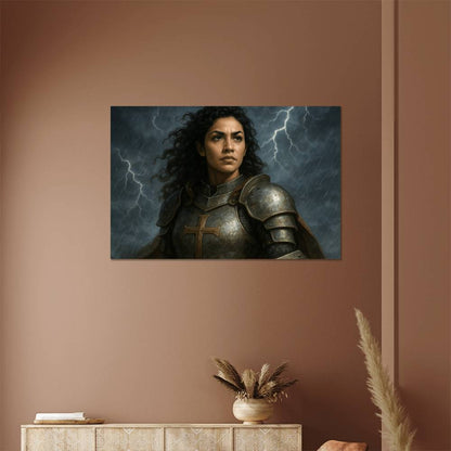 Full Armor of God Metal Wall Art - High Gloss Print | Faith-Inspired Home Decor