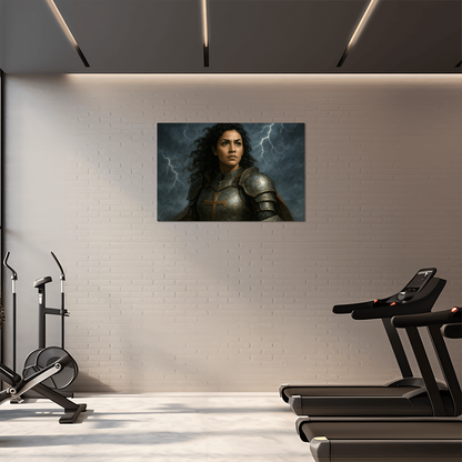 Full Armor of God Metal Wall Art - High Gloss Print | Faith-Inspired Home Decor