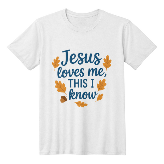 Jesus Loves Me Christian T-Shirt | Inspirational Faith Tee | Unisex Apparel