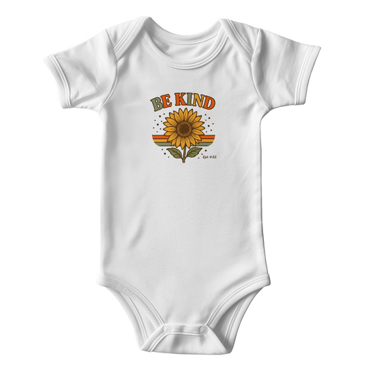 Be Kind Baby Onesie | Ephesians 4:32 | Faith-Inspired Baby Clothing