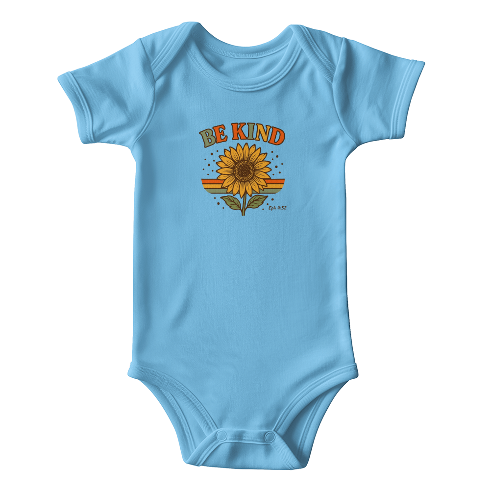 Be Kind Baby Onesie | Ephesians 4:32 | Faith-Inspired Baby Clothing
