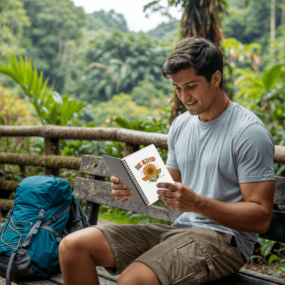 Be Kind Spiral Notebook | Ephesians 4:32 | Faith-Inspired Ruled or Graph Paper