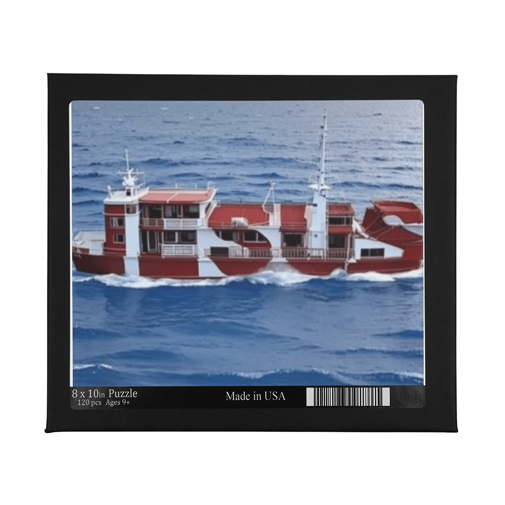 Jesus Container Ship Jigsaw Puzzle | Faith-Inspired Family Activity | Christian Gift for All Ages