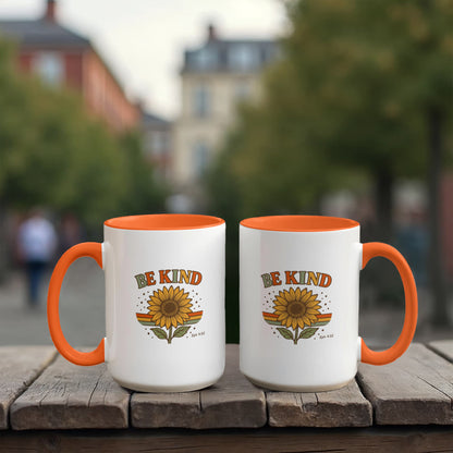 Be Kind Ceramic Mug | Ephesians 4:32 | Faith-Inspired Coffee Mug Gift