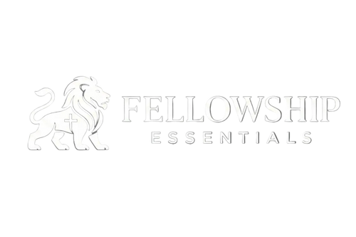 Fellowship Essentials Horizontal White Logo