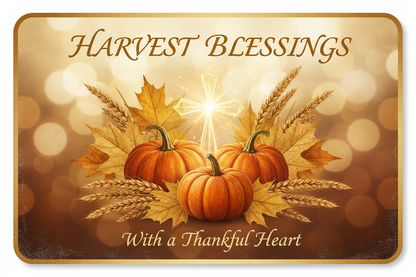 Harvest Blessing Gift Card