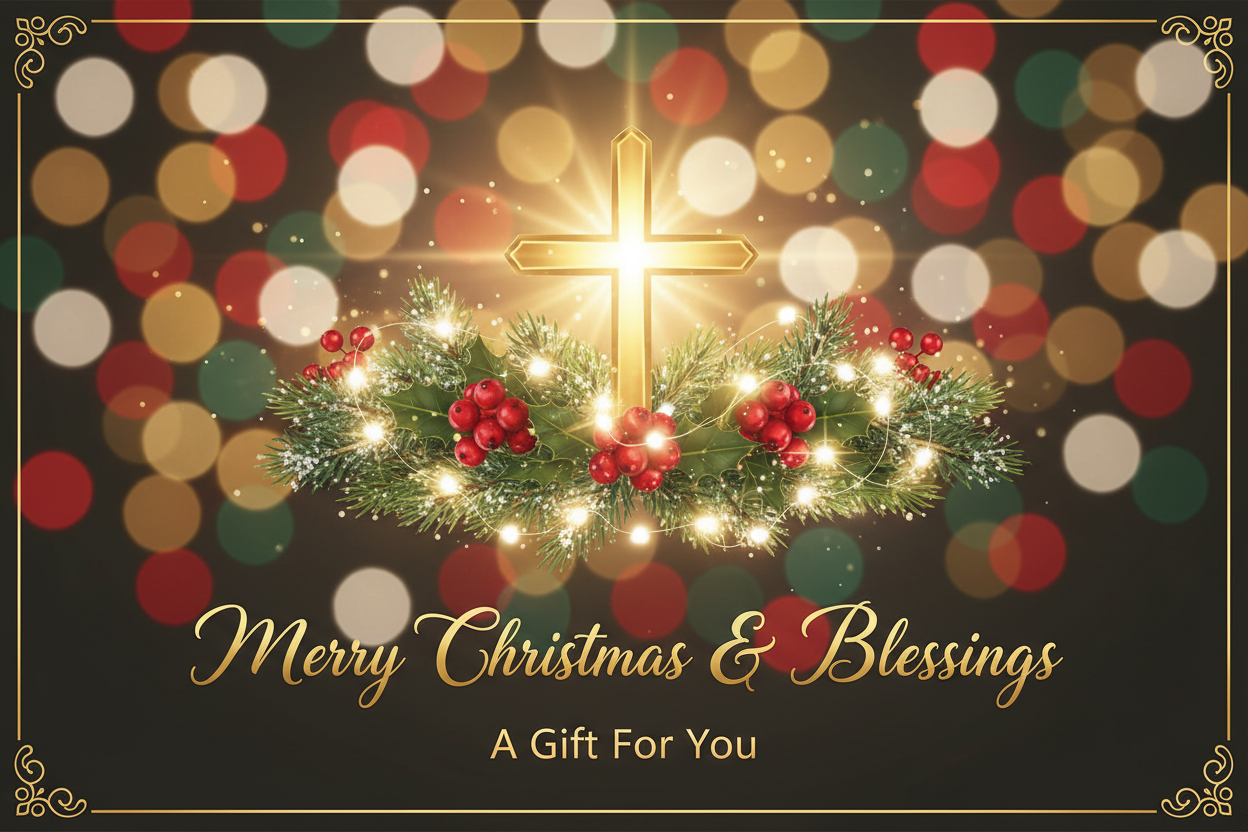 Joyful Faith Christmas Gift Card